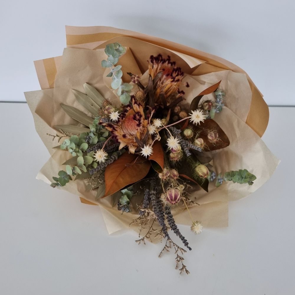 Protea and Foliage Bouquet
