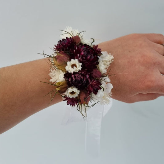 Dried Flower Wrist Corsage