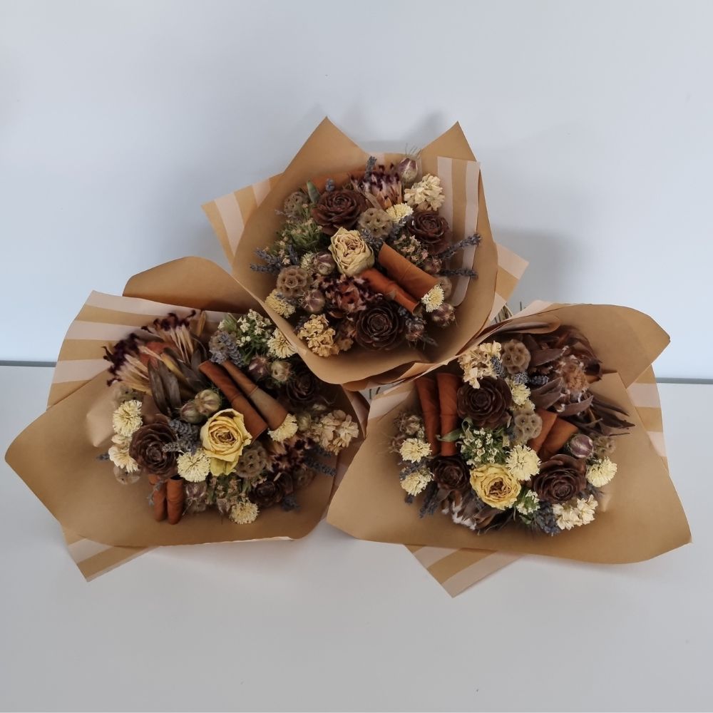 Dried Rosie Posy